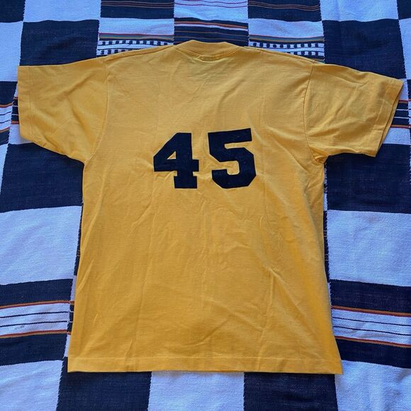 Vintage Screen Stars 80’s Double Sided Football Graphic Tee Shirt. USA. Large. - Picture 6 of 12